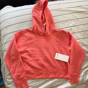 NWT Loungeful cropped hoodie watermelon